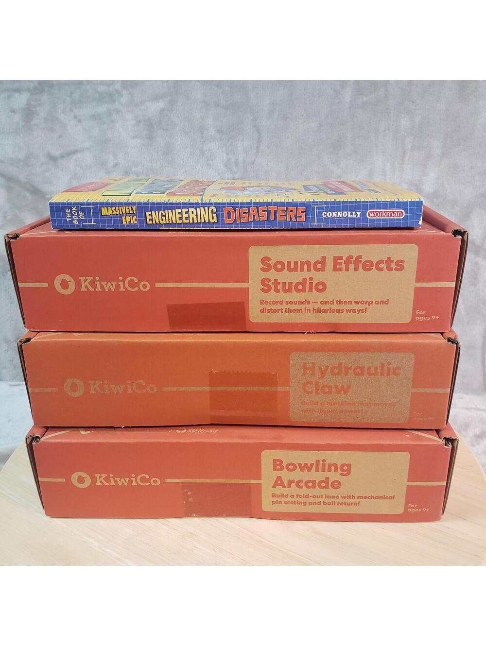KiwiCo Science & Engineering Educational Toy Bundle with Book for Ages 9 and Up